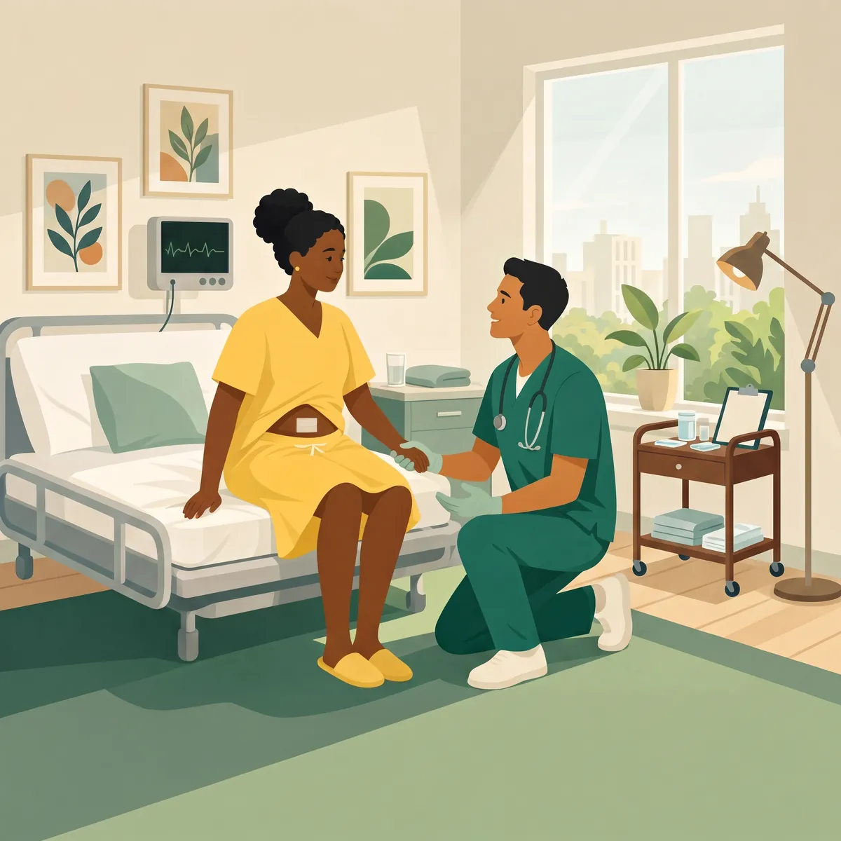 Ilustração da divisão de Cirurgia
